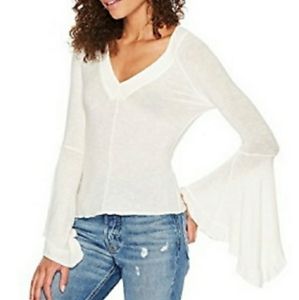 Free people Intimately So Dramatic bell sleeve top